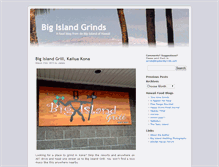 Tablet Screenshot of bigislandgrinds.com